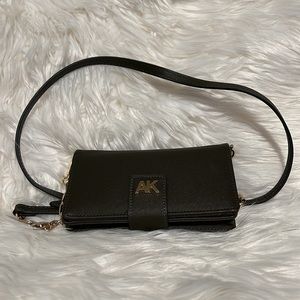 Anne Klein Dark Green Crossbody Bag